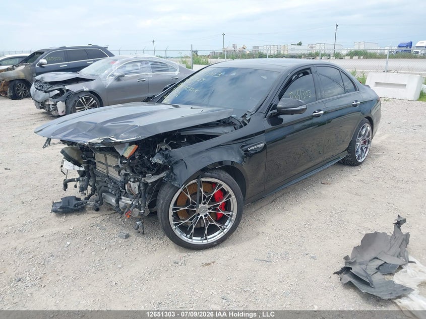2019 Mercedes-Benz Amg E 63 S 4Matic, Front, IAAI, VIN WDDZF8KB2KA659459 — photo 2