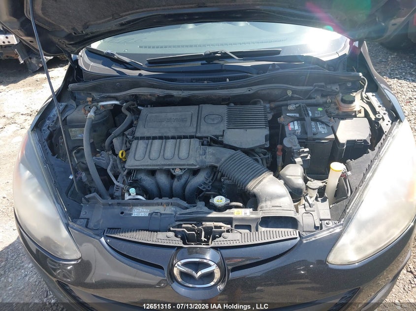 2011 Mazda 2 VIN: JM1DE1HYXB0107711 Lot: 12651315