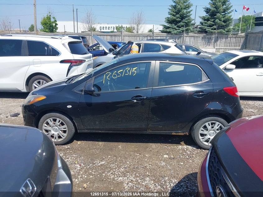 2011 Mazda 2 VIN: JM1DE1HYXB0107711 Lot: 12651315