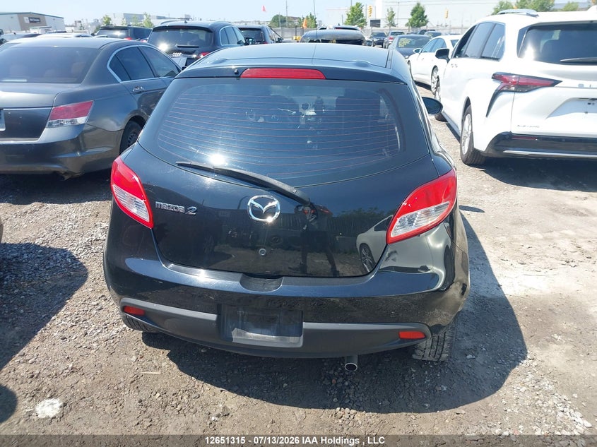 2011 Mazda 2 VIN: JM1DE1HYXB0107711 Lot: 12651315