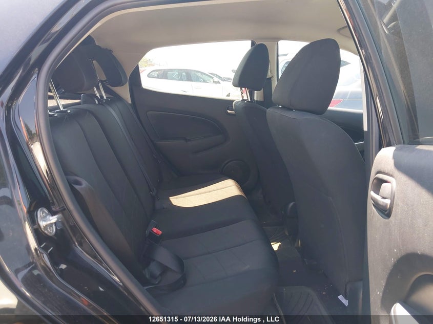 2011 Mazda 2 VIN: JM1DE1HYXB0107711 Lot: 12651315
