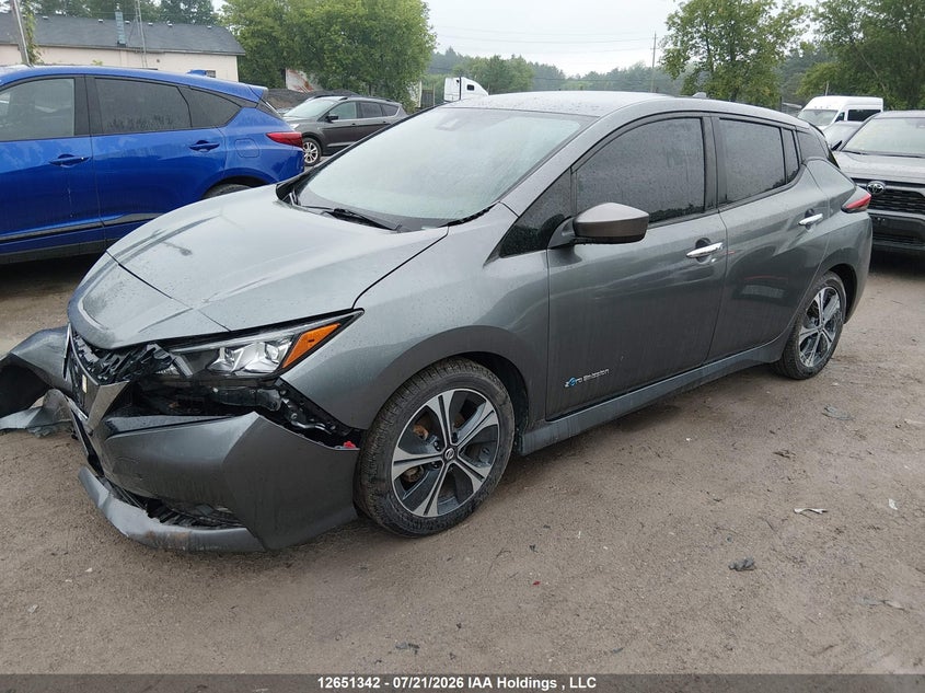 Vin: 1n4az1cp7jc305641, lot: 3053037, nissan leaf 20182