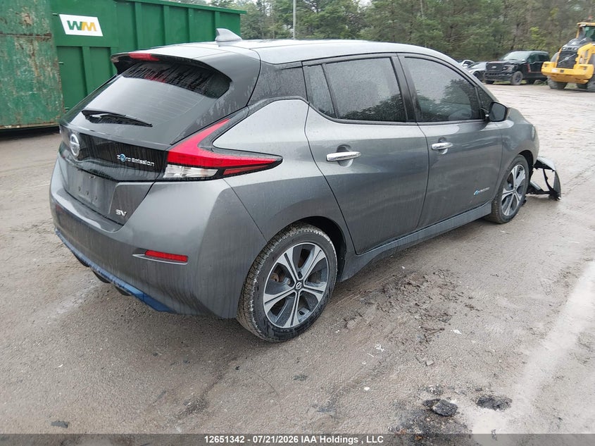 Vin: 1n4az1cp7jc305641, lot: 3053037, nissan leaf 20184
