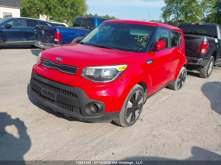 Vin: kndjn2a26k7648809, lot: 3053038, kia soul 20192