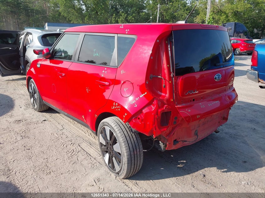 Vin: kndjn2a26k7648809, lot: 3053038, kia soul 20193