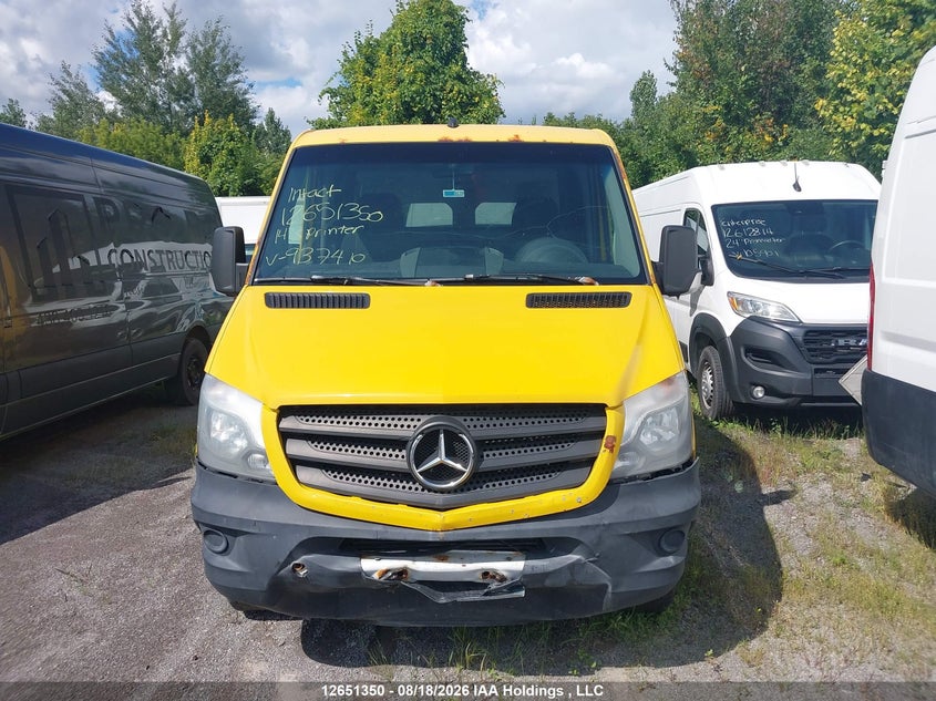2014 MERCEDES-BENZ SPRINTER VAN 2.1L I4 FI DOHC 16V NF4