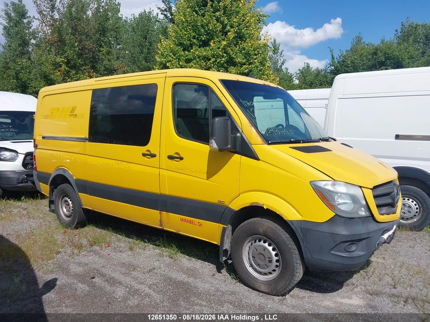 2014 MERCEDES-BENZ SPRINTER VAN 2.1L I4 FI DOHC 16V NF4