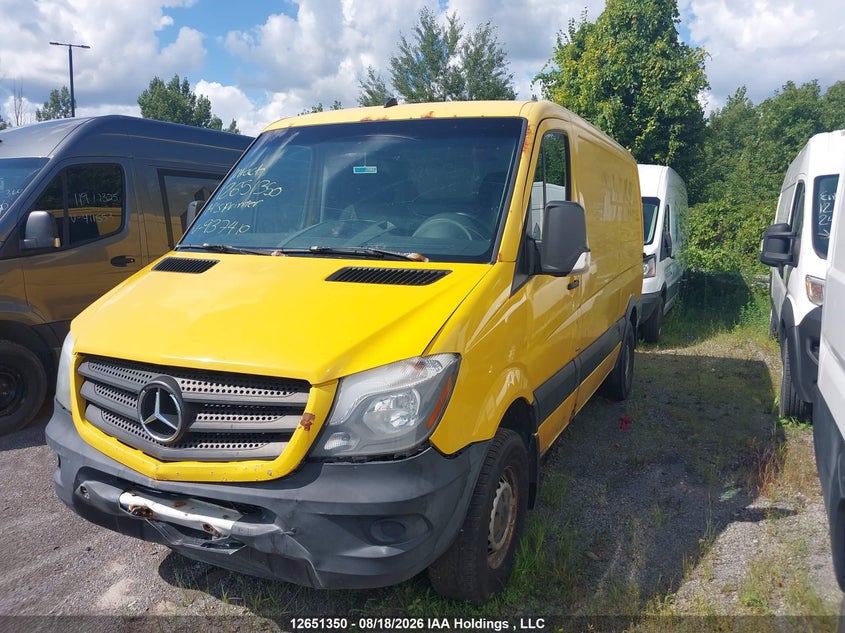 2014 MERCEDES-BENZ SPRINTER VAN 2.1L I4 FI DOHC 16V NF4