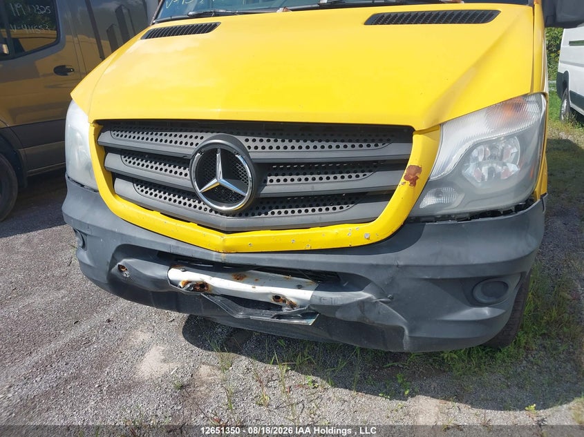 2014 MERCEDES-BENZ SPRINTER VAN 2.1L I4 FI DOHC 16V NF4