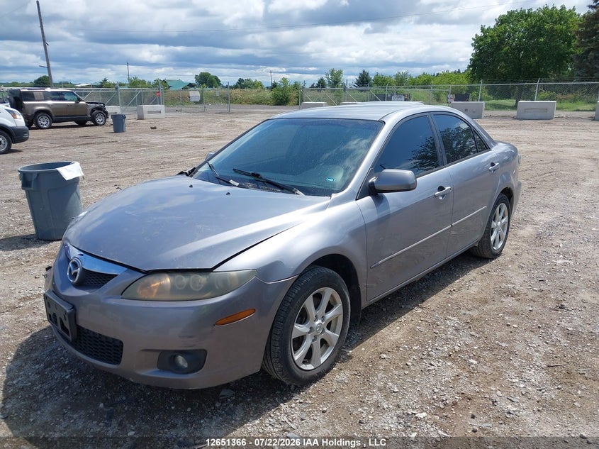 2008 Mazda 6, Front, IAAI, VIN 1YVHP80C685M30180 — photo 2