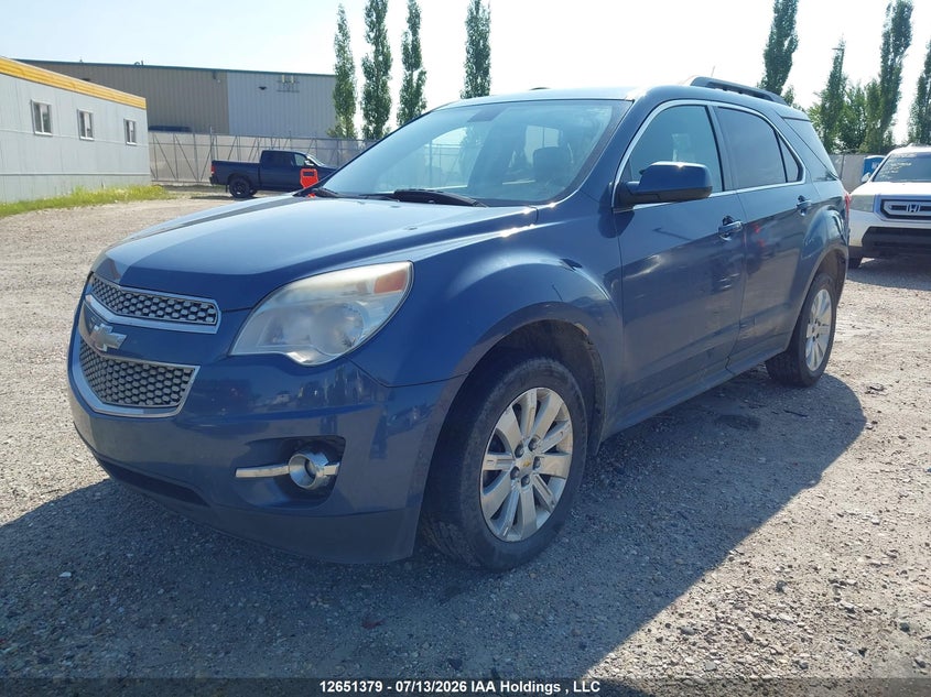 2011 Chevrolet Equinox, Благотворительность, IAAI, VIN 2CNFLEE55B6408020 — фото 2