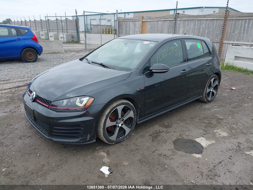 Vin: 3vw4t7au0hm047845, lot: 3053075, volkswagen gti s 20172