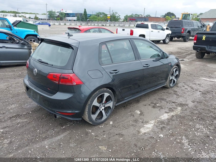 Vin: 3vw4t7au0hm047845, lot: 3053075, volkswagen gti s 20174