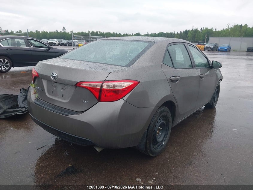 Vin: 2t1burhexkc245768, lot: 3053097, toyota corolla le 20194