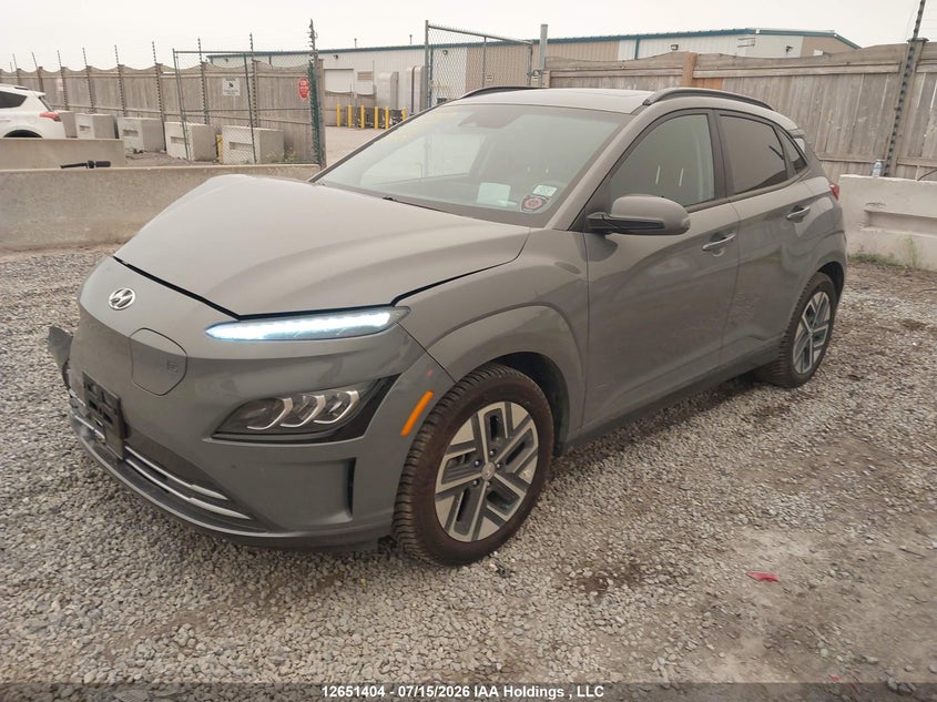 Vin: km8k33ag9nu151766, lot: 3053103, hyundai kona sel 20222