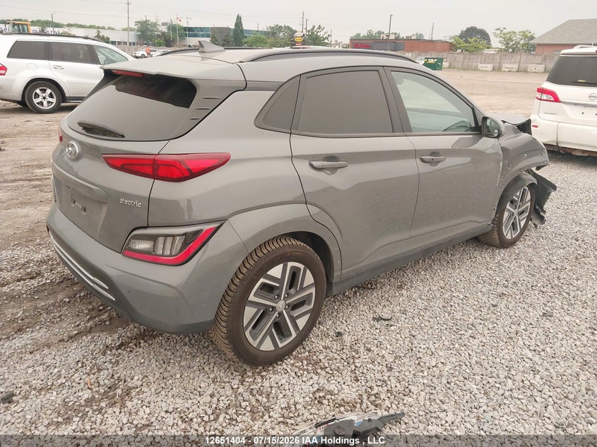 Vin: km8k33ag9nu151766, lot: 3053103, hyundai kona sel 20224