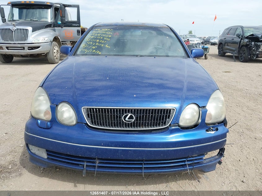 1998 Lexus Gs 400 VIN: JT8BH68X8W0008201 Lot: 12651407