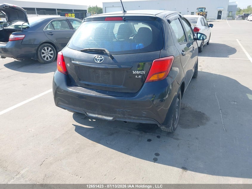 Vin: vnkktud3xfa048269, lot: 3053124, toyota yaris 20154