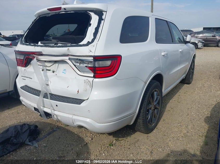 Vin: 1c4rdjag4gc422908, lot: 3053126, dodge durango sxt 20164