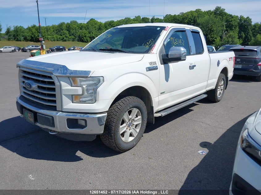 2016 Ford F-150, Right Front, IAAI, VIN 1FTEX1EPXGFC61785 — photo 2