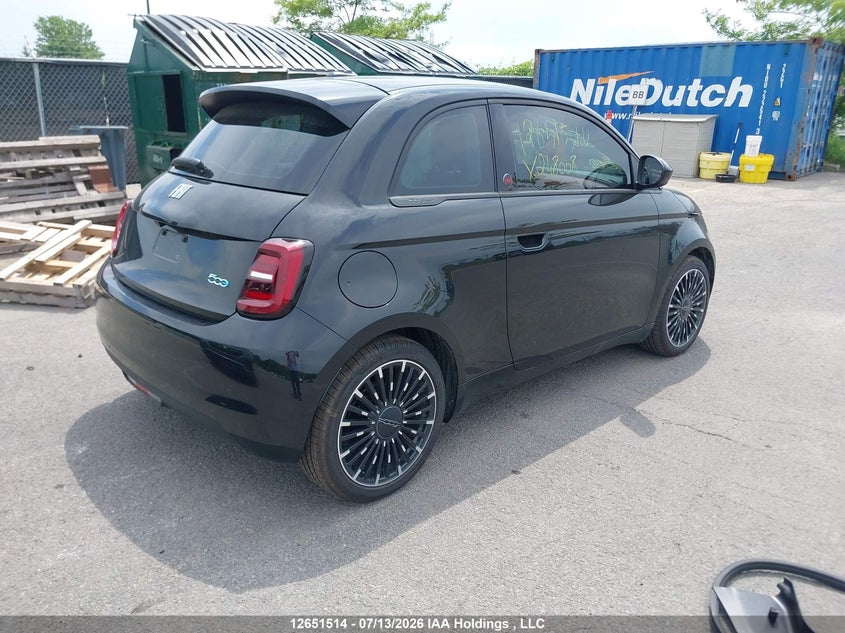 Vin: zfaffaa44sx248008, lot: 3053229, fiat 500 e red 20254