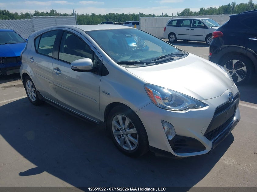 Vin: jtdkdtb37h1594484, lot: 3053237, toyota prius c technology 2017 img_1
