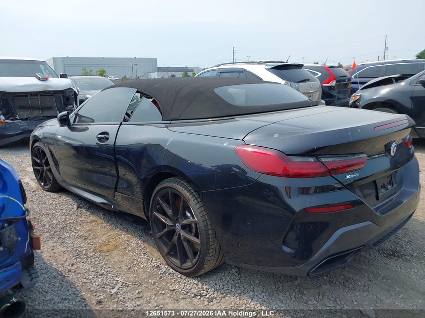 Vin: wbafy4c01pck67546, lot: 3053295, bmw m850xi 20233