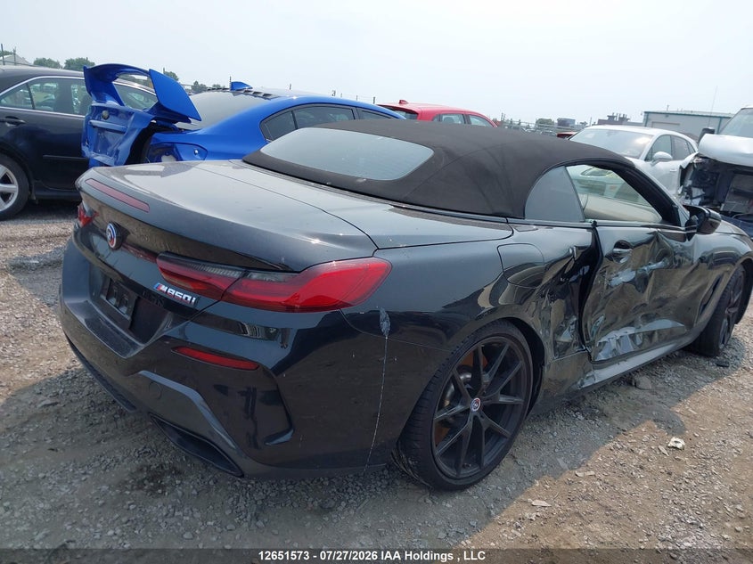 Vin: wbafy4c01pck67546, lot: 3053295, bmw m850xi 20234