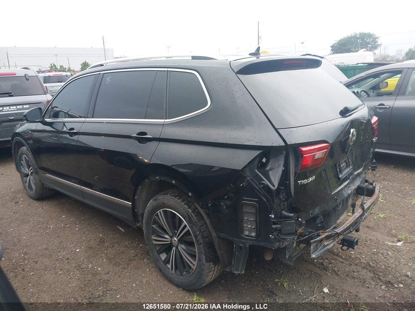 2021 Volkswagen Tiguan Highline VIN: 3VV4B7AX9MM142982 Lot: 12651580