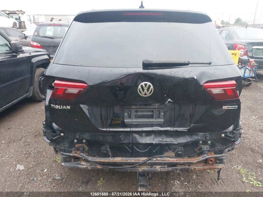 2021 Volkswagen Tiguan Highline VIN: 3VV4B7AX9MM142982 Lot: 12651580