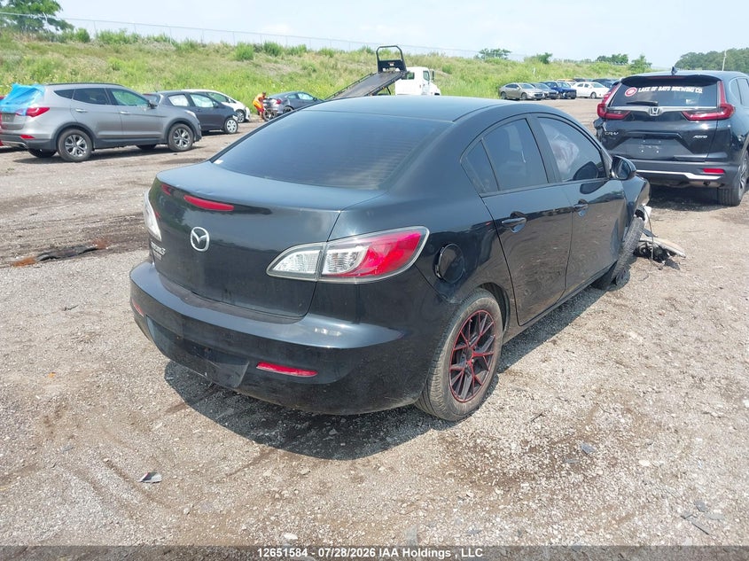 Vin: jm1bl1uf7d1771981, lot: 3053306, mazda mazda3 gx 20134