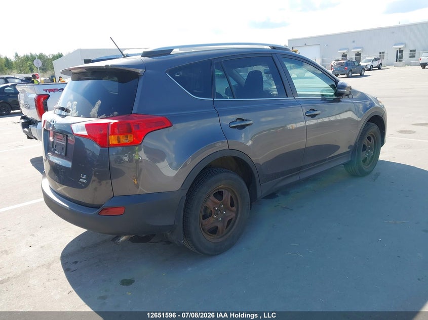 Vin: 2t3bfrev9fw350909, lot: 3053318, toyota rav4 le 20154