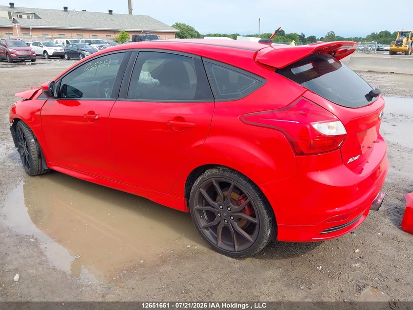 Vin: 1fadp3l9xel289117, lot: 3053373, ford focus st st 20143