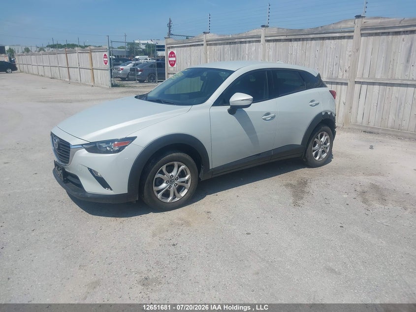 Vin: jm1dkfc72k1416653, lot: 3053403, mazda cx-3 gs 20192