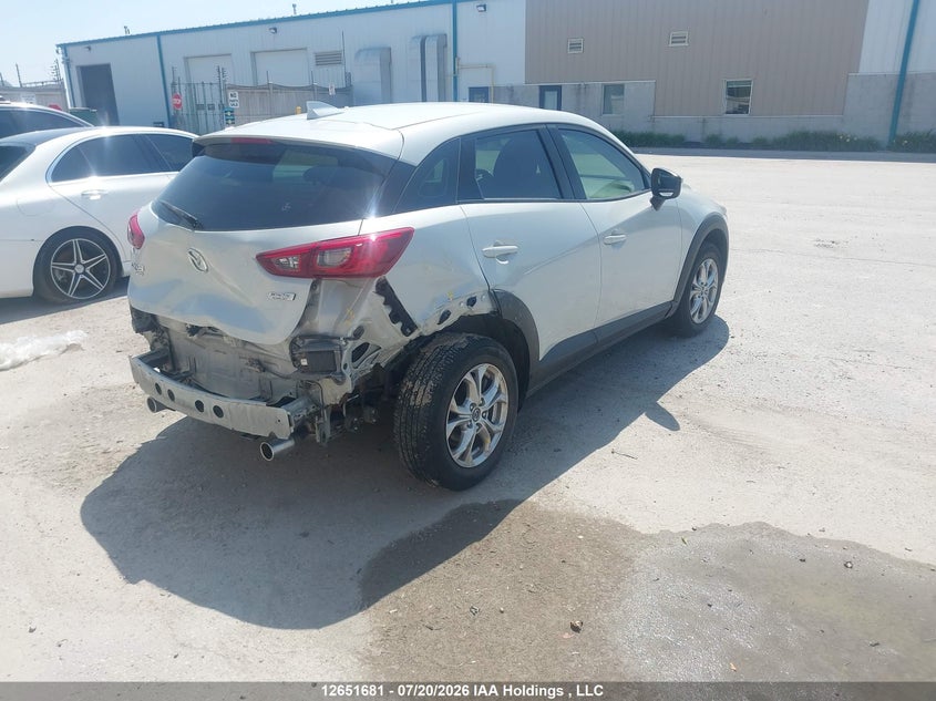 Vin: jm1dkfc72k1416653, lot: 3053403, mazda cx-3 gs 20194