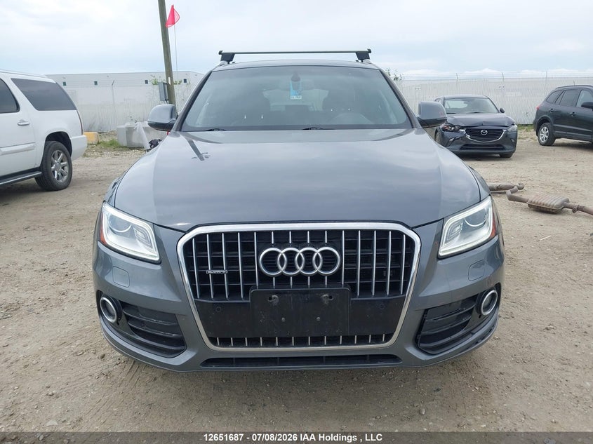 2017 AUDI Q5 SPORT UTILITY VEHICLE 3.0L V-6 DI, DOHC, VVT, SUPERCHARGER, 272HP
