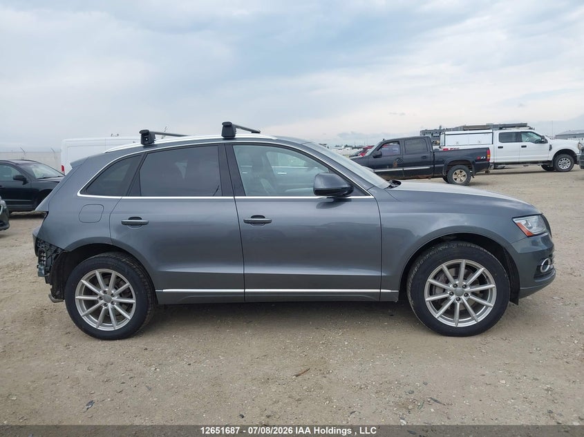 2017 AUDI Q5 SPORT UTILITY VEHICLE 3.0L V-6 DI, DOHC, VVT, SUPERCHARGER, 272HP