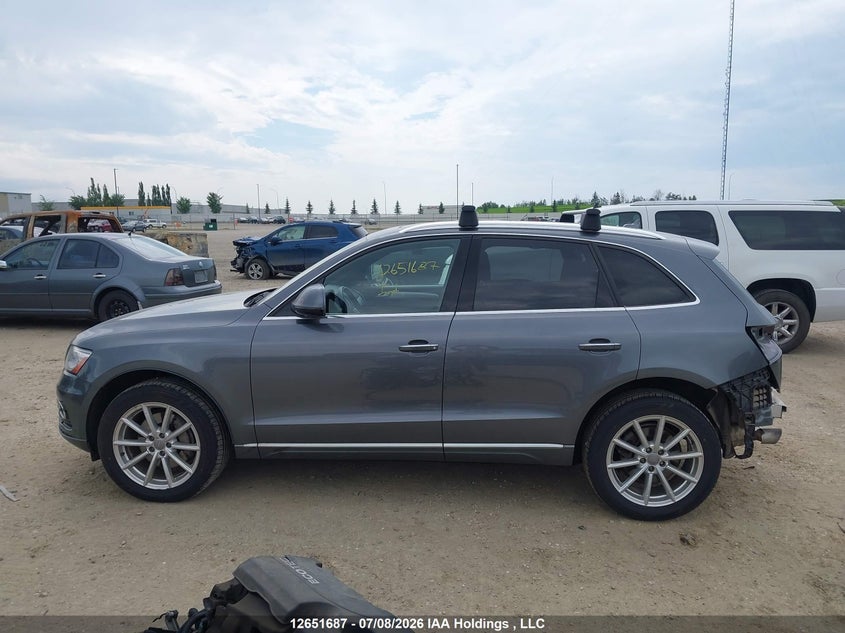 2017 AUDI Q5 SPORT UTILITY VEHICLE 3.0L V-6 DI, DOHC, VVT, SUPERCHARGER, 272HP