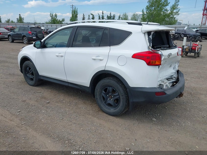 Vin: 2t3bfrev5ew193796, lot: 3053431, toyota rav4 le 20143
