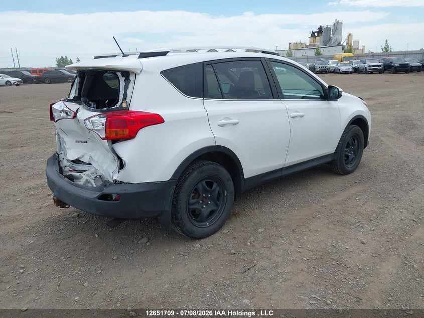 Vin: 2t3bfrev5ew193796, lot: 3053431, toyota rav4 le 20144