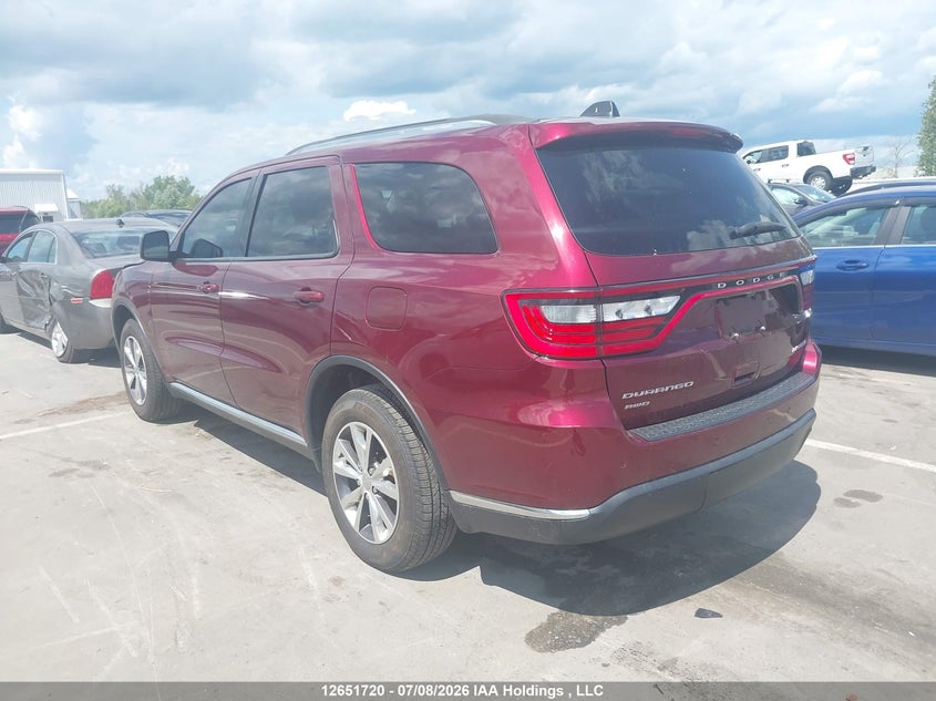 Vin: 1c4rdjdg7gc401904, lot: 3053442, dodge durango limited 20163