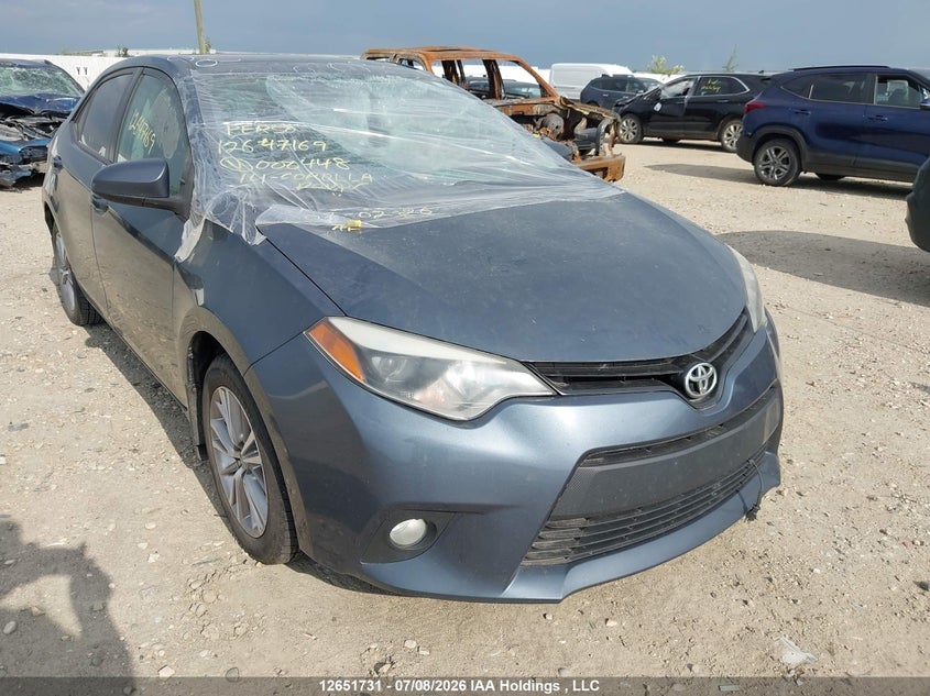 2014 TOYOTA COROLLA SEDAN 1.8L I-4 DOHC, VVT, 132HP