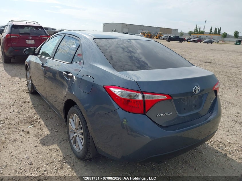 2014 TOYOTA COROLLA SEDAN 1.8L I-4 DOHC, VVT, 132HP