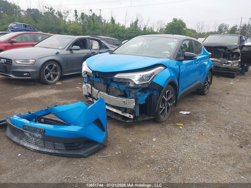 Vin: nmtkhmbx7kr071407, lot: 3053467, toyota c-hr 20192