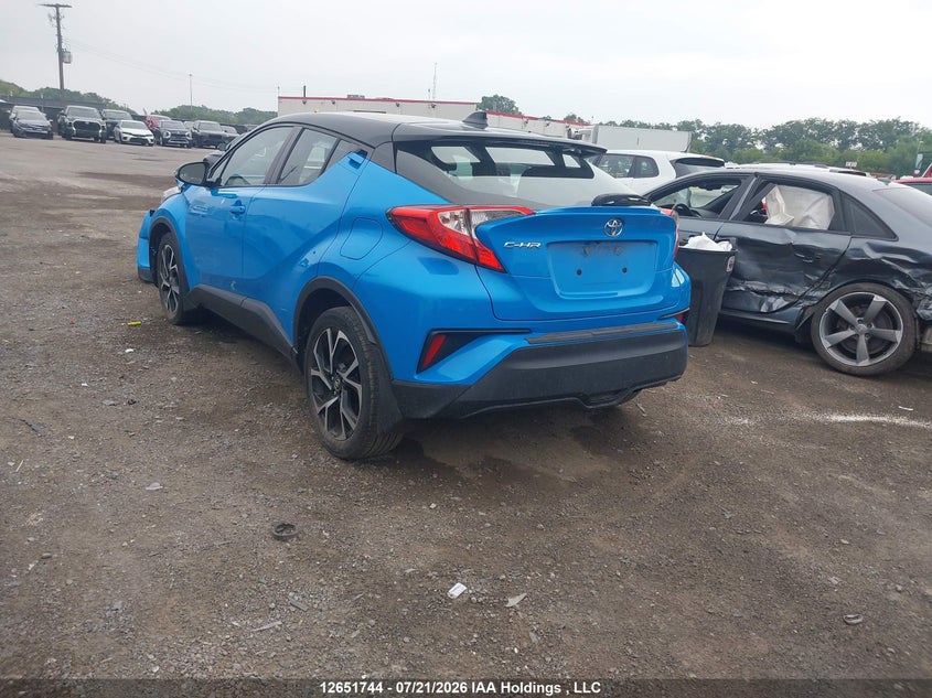 Vin: nmtkhmbx7kr071407, lot: 3053467, toyota c-hr 20193