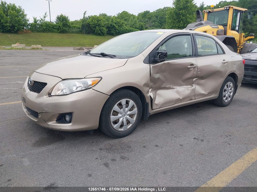 Vin: 2t1bu4ee5ac216099, lot: 3053469, toyota corolla le 20102