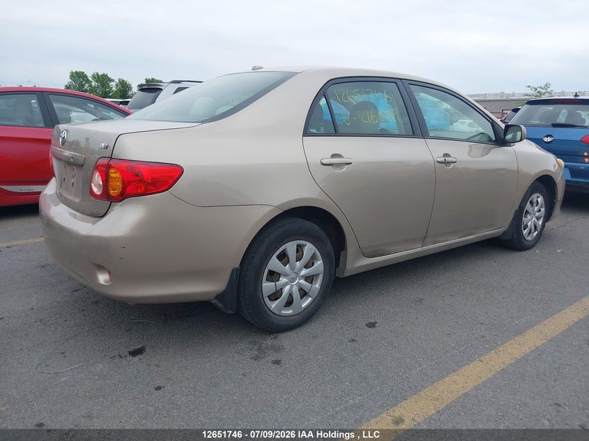 Vin: 2t1bu4ee5ac216099, lot: 3053469, toyota corolla le 20104