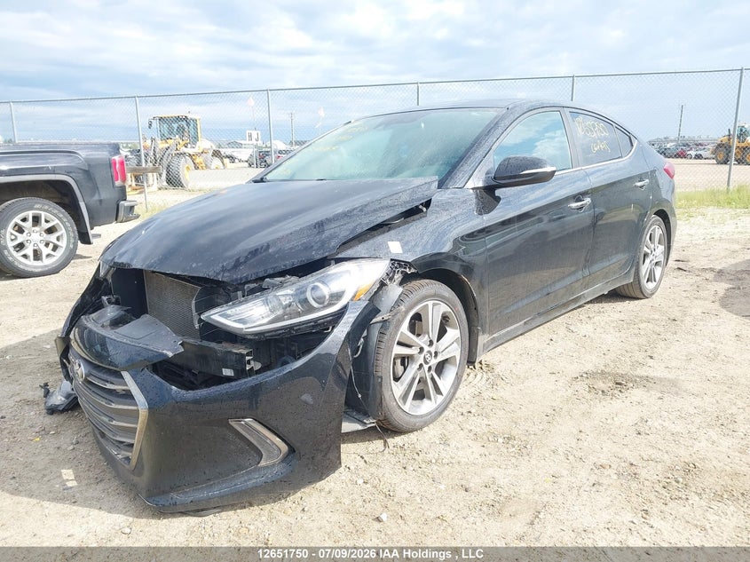 Vin: kmhd84lf2ju680040, lot: 3053473, hyundai elantra sel/value/limited 20182