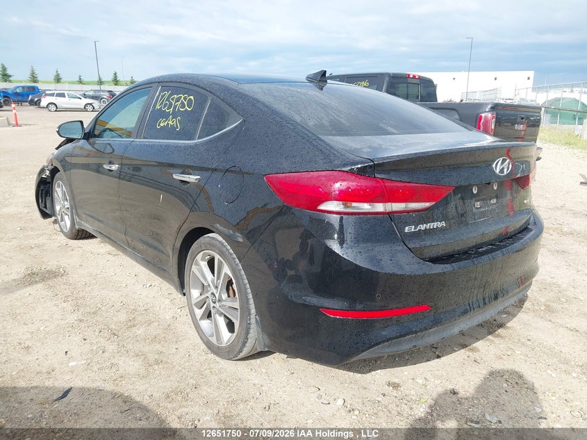 Vin: kmhd84lf2ju680040, lot: 3053473, hyundai elantra sel/value/limited 20183