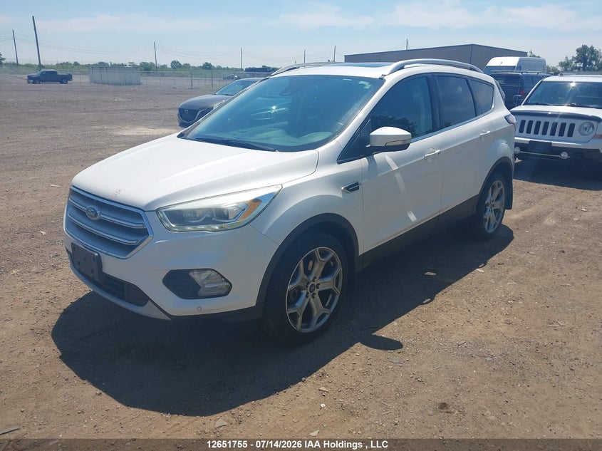 2017 Ford Escape, Удар сзади, IAAI, VIN 1FMCU9J93HUA33237 — фото 2